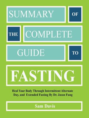 cover image of Summary of the Complete Guide to Fasting